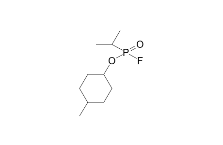 Isopropylphoshonic acid, fluoroanhydride, 4-methylcyclohexyl ester