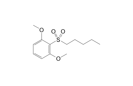 1,3-dimethoxy-2-(pentylsulfonyl)benzene