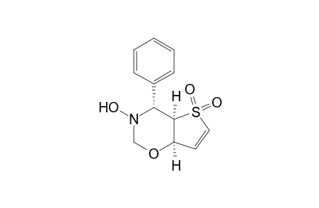 2H-Thieno[2,3-e]-1,3-oxazine, 3,4,4a,7a-tetrahydro-3-hydroxy-4-phenyl-, 5,5-dioxide, (4.alpha.,4a.alpha.,7a.alpha.)-