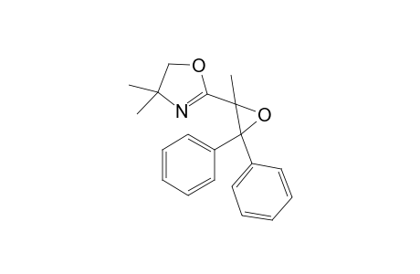 4,4-Dimethyl-2-(2-methyl-3,3-diphenyl-2-oxiranyl)-5H-oxazole
