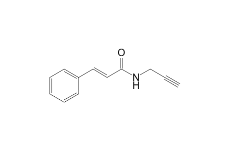 (E)-3-phenyl-N-prop-2-ynyl-2-propenamide