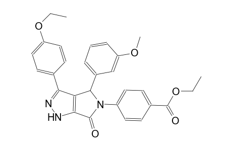 benzoic acid, 4-(3-(4-ethoxyphenyl)-4,6-dihydro-4-(3-methoxyphenyl)-6-oxopyrrolo[3,4-c]pyrazol-5(1H)-yl)-, ethyl ester