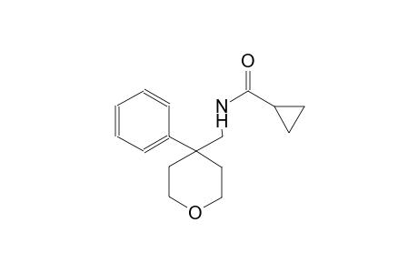 cyclopropanecarboxamide, N-[(tetrahydro-4-phenyl-2H-pyran-4-yl)methyl]-