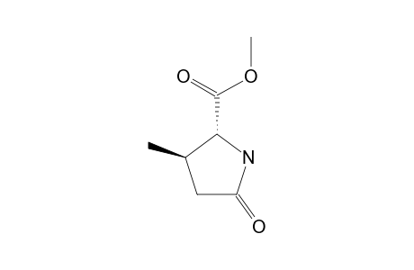 METHYL-(4S,5S)-4-METHYL-2-OXOTETRAHYDRO-PYRROLE-5-CARBOXYLATE