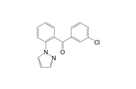 (3-Chlorophenyl)[2-(1H-pyrazol-1-yl)phenyl]methanone