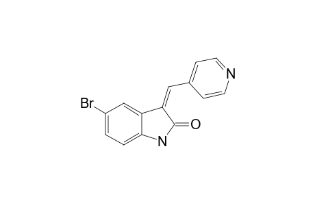 (3Z)-5-bromo-3-(4-pyridylmethylene)oxindole