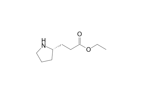 3-[(2S)-2-pyrrolidinyl]propanoic acid ethyl ester