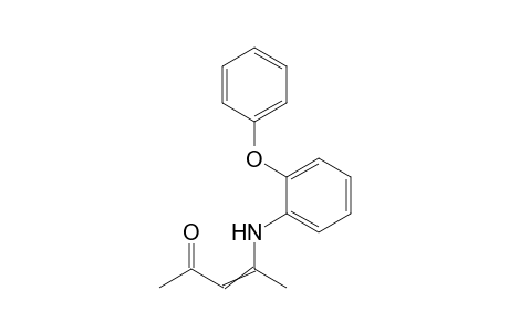 4-[(2-Phenoxyphenyl)amino]pent-3-en-2-one