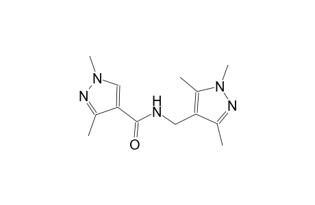 1,3-dimethyl-N-[(1,3,5-trimethyl-1H-pyrazol-4-yl)methyl]-1H-pyrazole-4-carboxamide