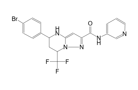 5-(4-bromophenyl)-N-(3-pyridinyl)-7-(trifluoromethyl)-4,5,6,7-tetrahydropyrazolo[1,5-a]pyrimidine-2-carboxamide