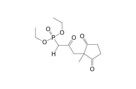 2-METHYL-2-(DIETHOXYPHOSPHORYLACETONYL)CYCLOPENTA-1,3-DIONE