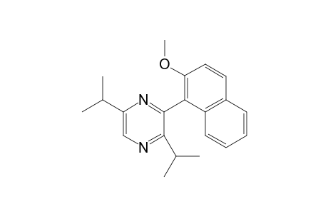3-(2-methoxynaphthalen-1-yl)-2,5-di(propan-2-yl)pyrazine