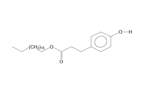 3-(4-hydroxyphenyl)propanoic acid octadecyl ester