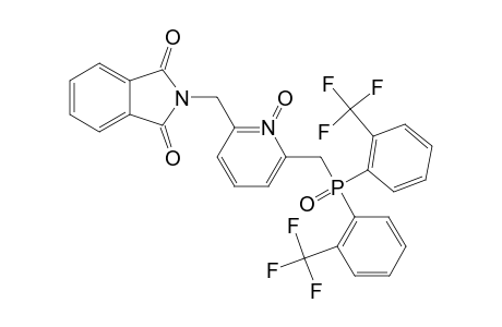 2-[[BIS-[2-(TRIFLUOROMETHYL)-PHENYL]-PHOSPHORYL]-METHYL]-6-[(1,3-DIOXO-ISOINDOLIN-2-YL)-METHYL]-PYRIDINE-1-OXIDE