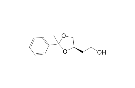 (4 R)-2-Methyl-2-phenyl-1,3-dioxolan-4-ethanol