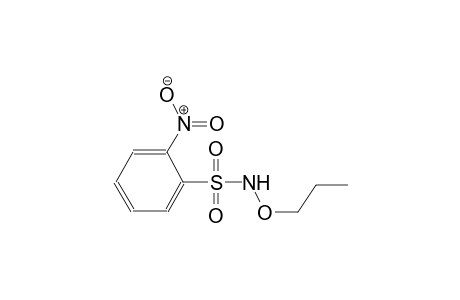 benzenesulfonamide, 2-nitro-N-propoxy-
