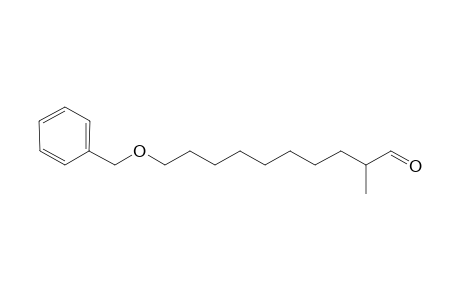 2-Methyl-10-(phenylmethoxy)decanal