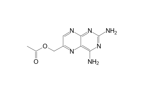 6-Pteridinemethanol, 2,4-diamino-, acetate (ester)