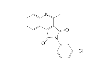 1H-pyrrolo[3,4-c]quinoline-1,3(2H)-dione, 2-(3-chlorophenyl)-4-methyl-