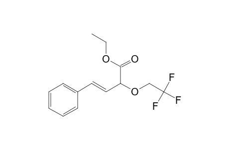 (E)-4-phenyl-2-(2,2,2-trifluoroethoxy)-3-butenoic acid ethyl ester