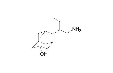 4-[1-(aminomethyl)propyl]adamantane-1-ol