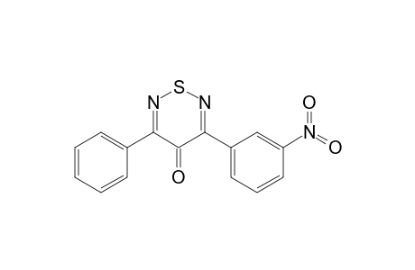 3-(3-Nitrophenyl)-5-phenyl-4H-1,2,6-thiadiazin-4-one