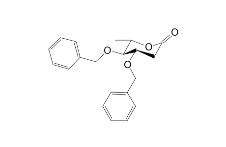 3,4-Bis(O-Benzyl)-2,6-dideoxy-L-arabino-hexono-1,5-lactone