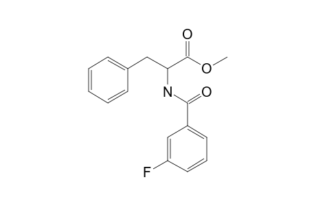 L-Phenylalanine, N-(3-fluorobenzoyl)-, methyl ester