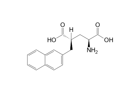 (2S,4S)-2-amino-4-(2-naphthalenylmethyl)pentanedioic acid