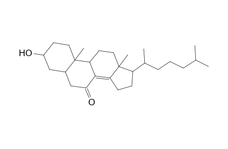 Cholest-8(14)-en-7-one, 3-hydroxy-, (3.beta.,5.alpha.)-