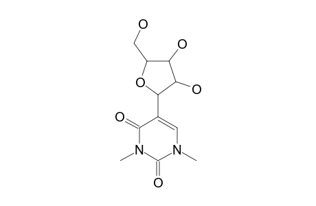 1,3-Dimethyl.alpha.-pseudouridine