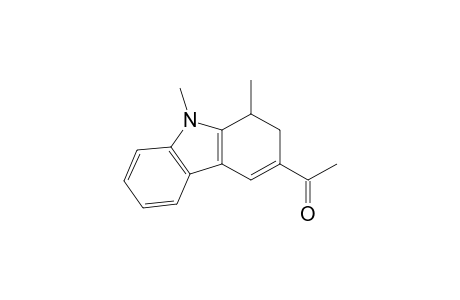 Ethanone, 1-(1,2-dihydro-1,9-dimethyl-9H-carbazol-3-yl)-