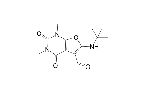 6-[(tert-Butyl)amino]-1,2,3,4-tetrahydro-1,3-dimethyl-2,4-dioxofuro[2,3-d]pyrimidine-5-carboxaldehyde