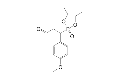 DIETHYL-2-FORMYL-1-(4-METHOXYPHENYL)-ETHYLPHOSPHONATE