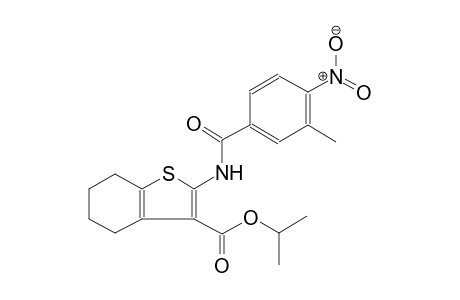 benzo[b]thiophene-3-carboxylic acid, 4,5,6,7-tetrahydro-2-[(3-methyl-4-nitrobenzoyl)amino]-, 1-methylethyl ester