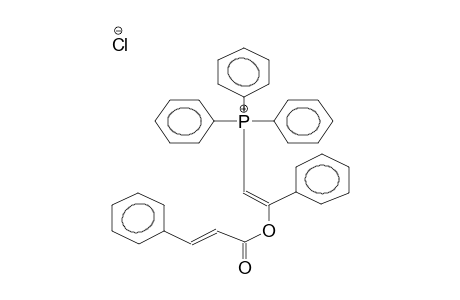 TRIPHENYL(2-CINNAMOYLOXY-2-PHENYLVINYL)PHOSPHONIUM CHLORIDE