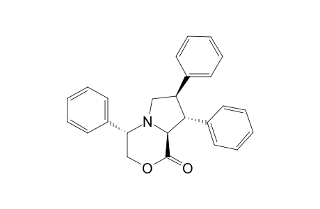 (4S,7R,8R,8aS)-4,7,8-Triphenyl-hexahydro-pyrrolo[2,1-c][1,4]oxazin-1-one