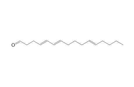 (4E,6E,11E)-hexadeca-4,6,11-trienal