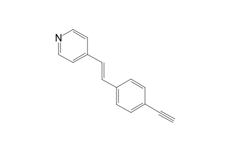 (E)-(4'-Pyridylethenyl)-4-phenylethyne