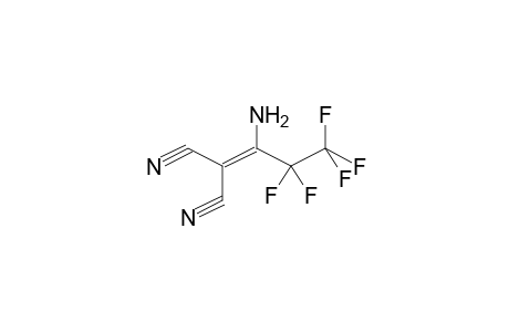 1-AMINO-2,2,3,3,3-PENTAFLUOROPROPYLIDENE)PROPANEDINITRILE