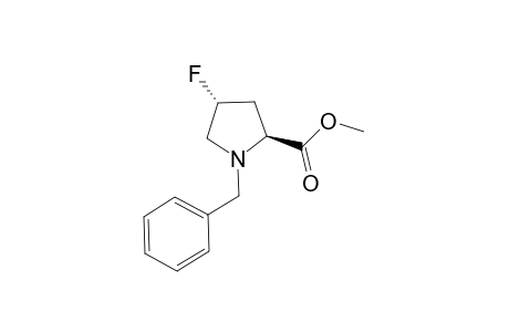(2S,4R)-methyl N,1-benzyl-4-fluoropyrrolidine-2-carboxylate