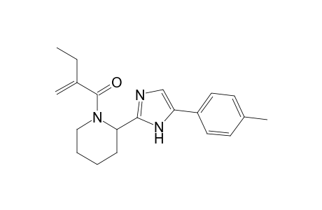 2-methylene-1-(2-(5-(p-tolyl)-1H-imidazol-2-yl)piperidin-1-yl)butan-1-one
