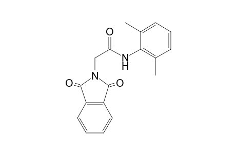 2-[1,3-bis(oxidanylidene)isoindol-2-yl]-N-(2,6-dimethylphenyl)ethanamide