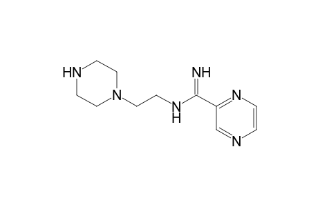 N-(2-Piperazin-1-yl-ethyl)-pyrazine-2-carboxamidine