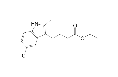 Ethyl 4-(5-Chloro-2-methyl-1H-indol-3-yl)butyrate