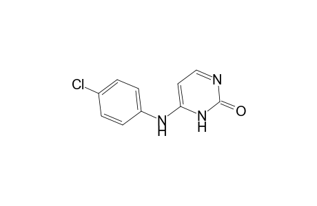 4-(4-Chloroanilino)-2(1H)-pyrimidinone