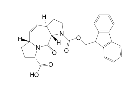 (3aS,5S,7aR,9aR)-3-(Fluorenyl-9-methoxycarbonyl)-4-oxo-1,3a,4,5,6,7,7a,9a-octahydro-2H-3,4a-diazacyclopenta[f]azulene-5-carboxylic acid