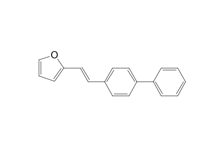 2'-(2-Biphenyl-4-ylvinyl)furan