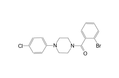 1-(2-bromobenzoyl)-4-(4-chlorophenyl)piperazine