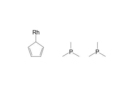 Rhodium, (.eta.5-2,4-cyclopentadien-1-yl)bis(trimethylphosphine)-